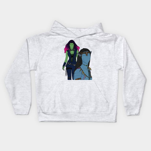 Zoe Kids Hoodie by The Bandwagon Society